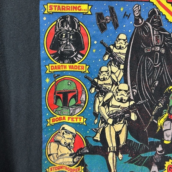 Star Wars Comic Book Graphic Tee Sz XL - Picture 4 of 6